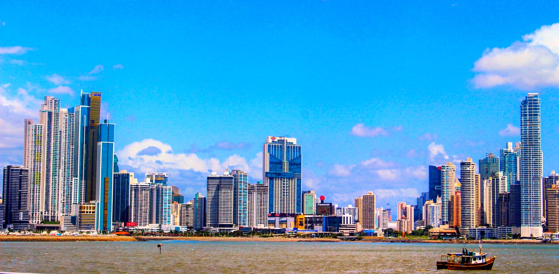 Skyline de la ciudad de Panamá